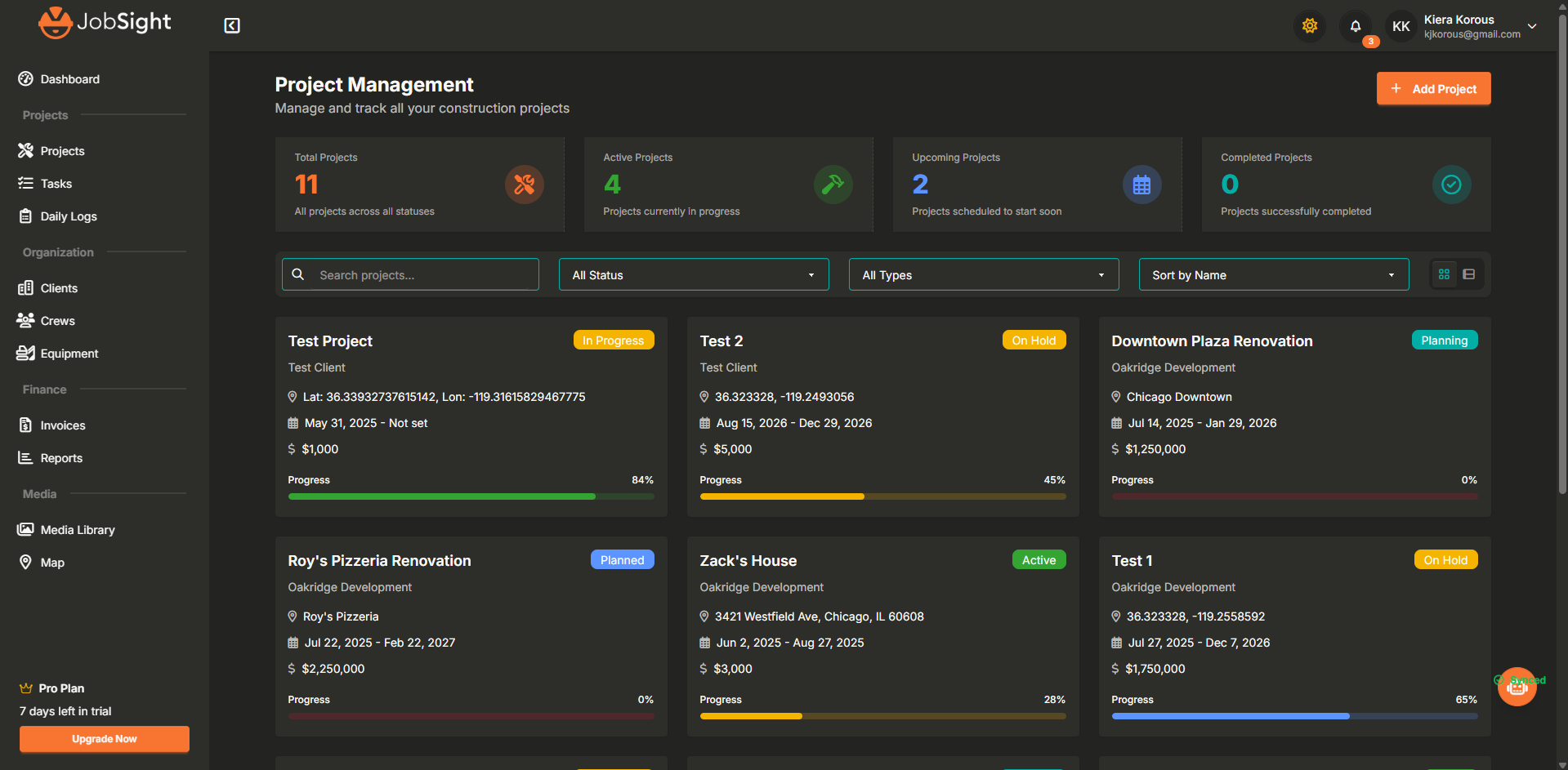 Automated Reporting
