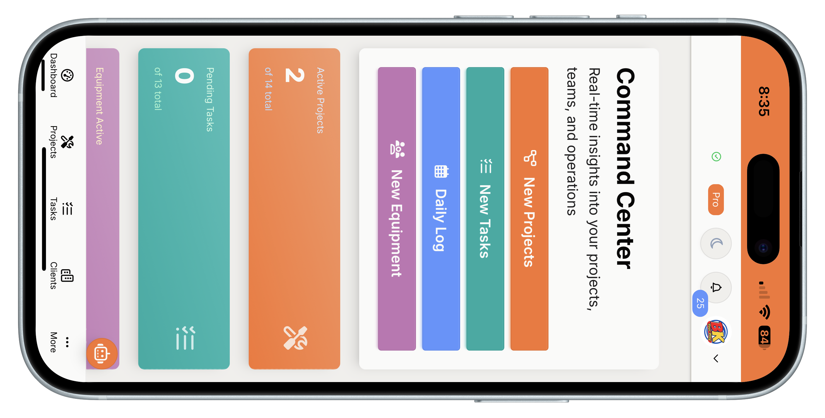 JobSight Pro Dashboard Overview